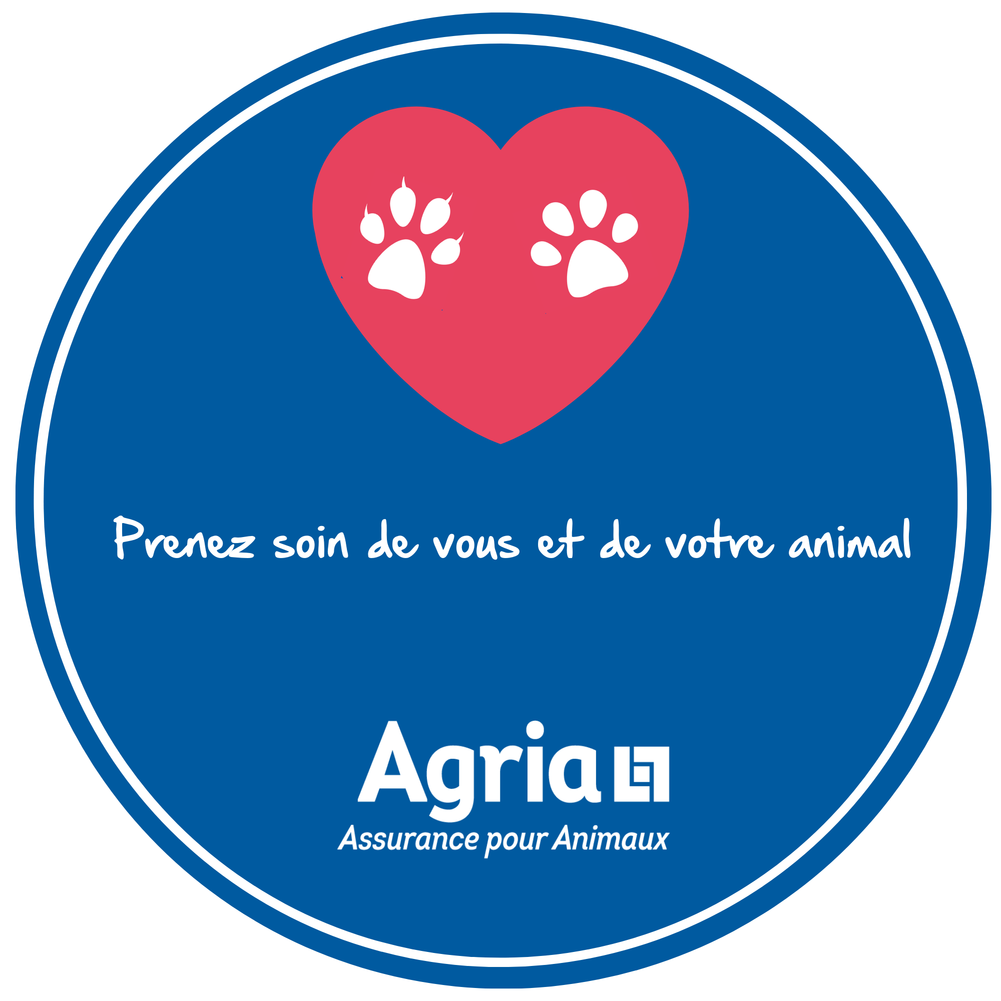 Prenez soin de vous et de votre animal Agria Assurance pour Animaux