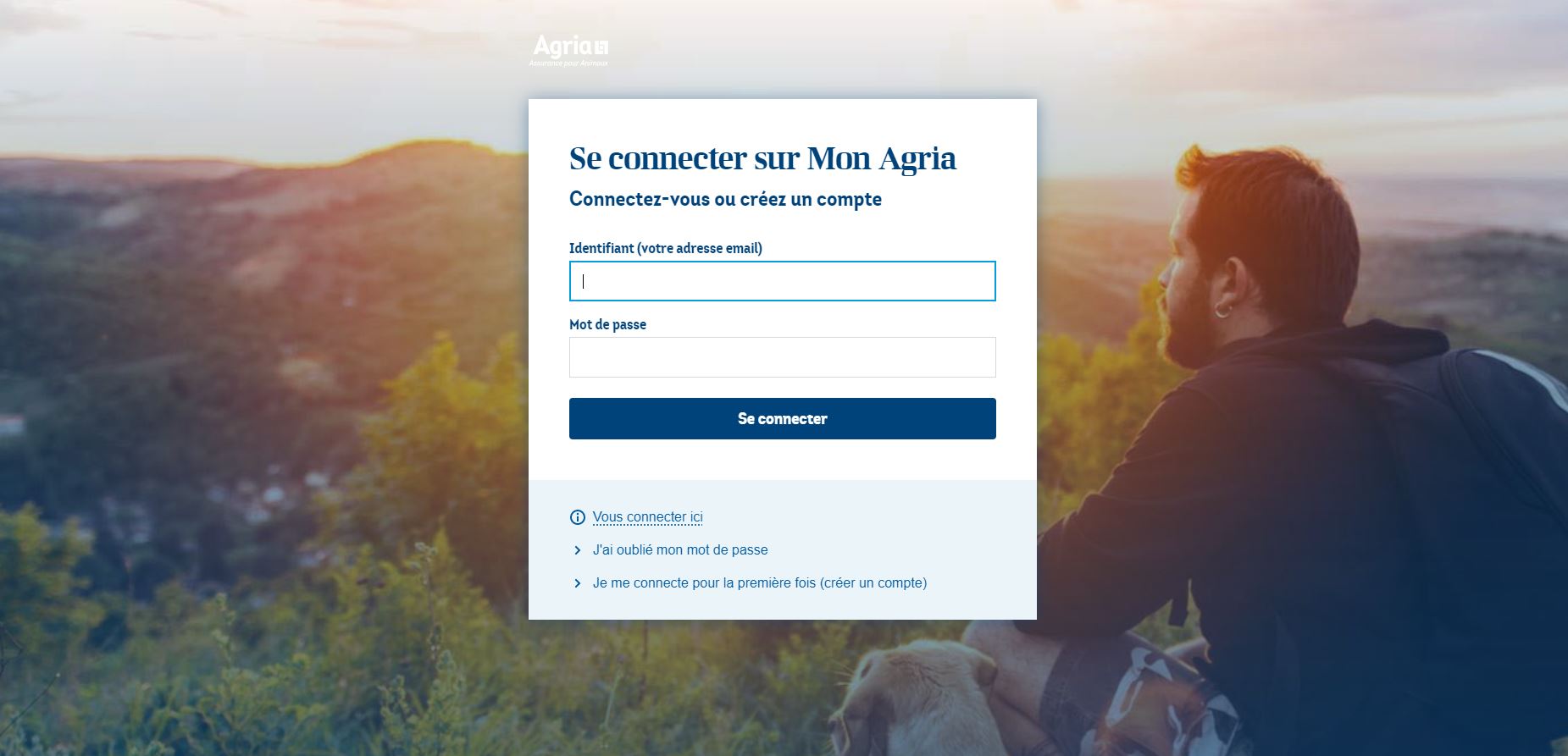 Connexion espace client Mon Agria 2