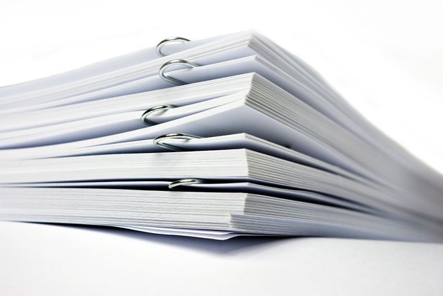 Piles de papiers